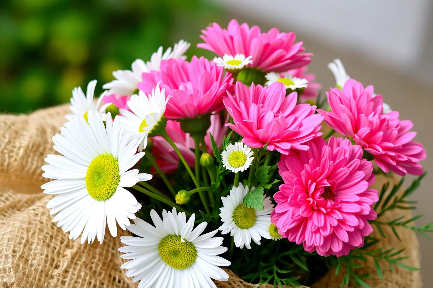 Pinks & Daisies